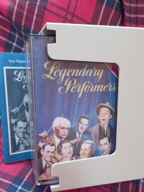 Legendary Performers Cassette Tape - Multicolor Cover 3 Tapes And A Book